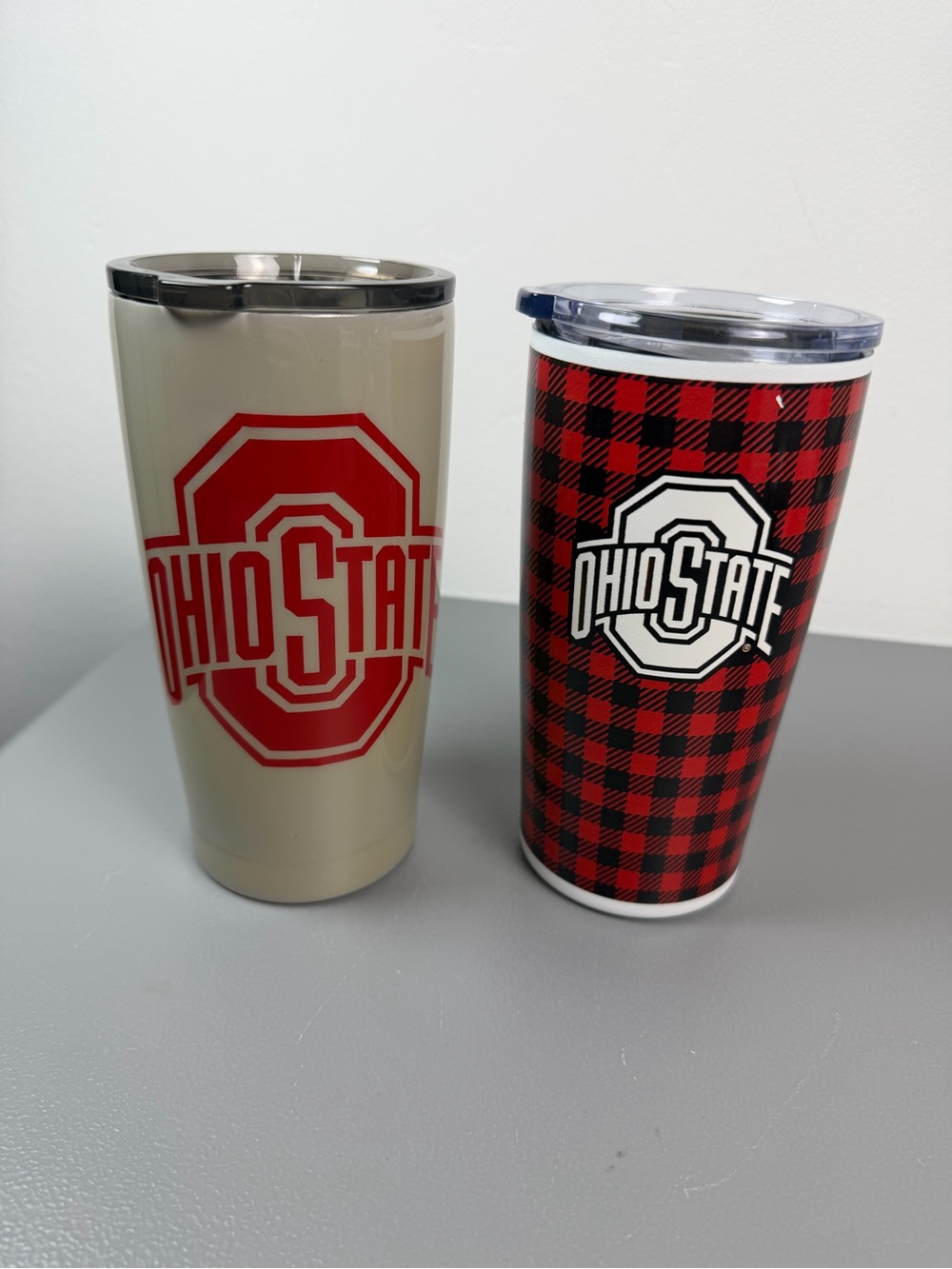 Set of 2 Ohio State Game Day Tumblers With Lids